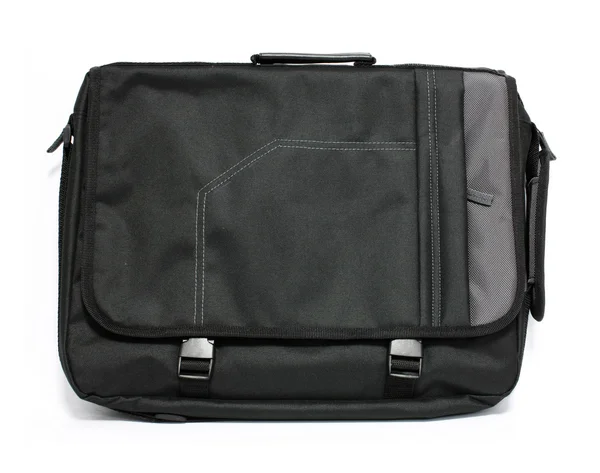Laptop väska isolerad på vit bakgrund — Stockfoto