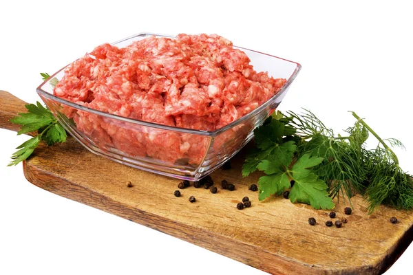 Malet kött isolerade — Stockfoto