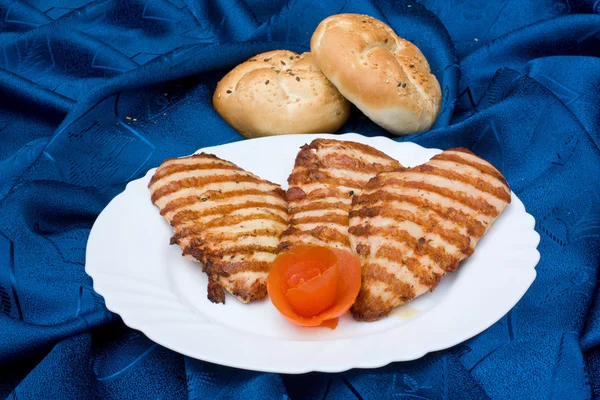 豚肉のステーキとバーベキュー — ストック写真