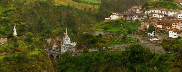 Santuario Las Lajas Panorama — Foto de Stock