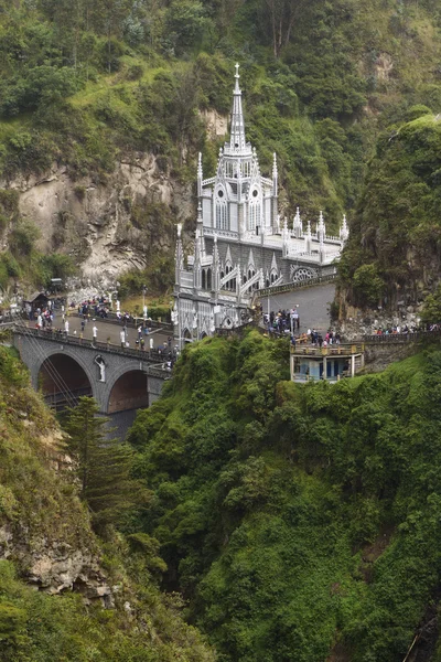 stock image Las Lajas Church Colombia