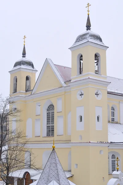 Церківцю Петра і Paul Православної Церкви, Мінськ — стокове фото