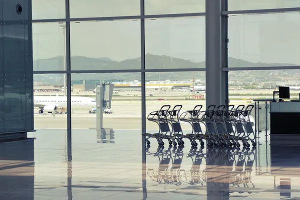 Luchthaven niemand — Stockfoto
