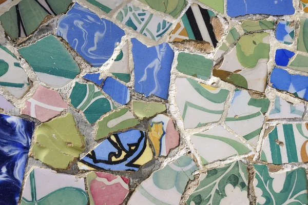 Mozaik süsleme, barcelona — Stok fotoğraf