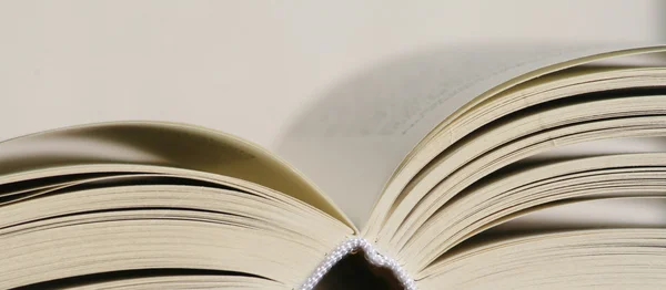 Thick open book pages — Stock Photo, Image