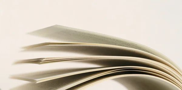 Thick open book pages — Stock Photo, Image