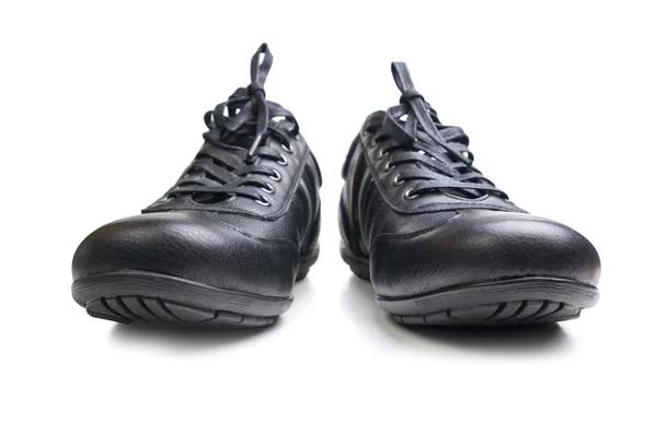 Siyah spor ayakkabı — Stok fotoğraf