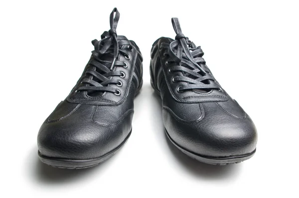 Siyah spor ayakkabı — Stok fotoğraf