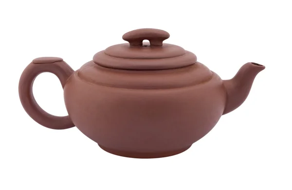 Ceramiczny czajnik do parzenia herbaty — Zdjęcie stockowe
