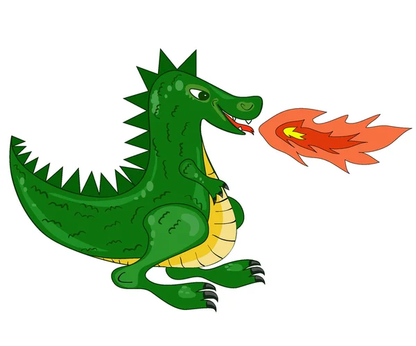 Vektör dragon — Stok Vektör