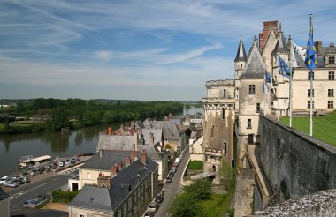 The chateau of Amboise clipart