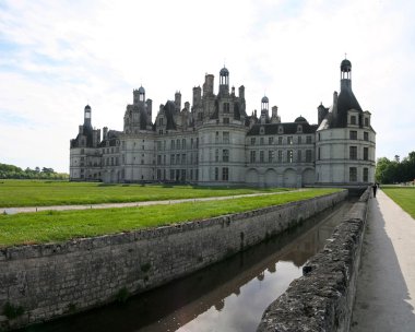 Chambord Castle on the Loire River. France. clipart