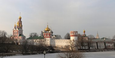 Novodevichy convent clipart