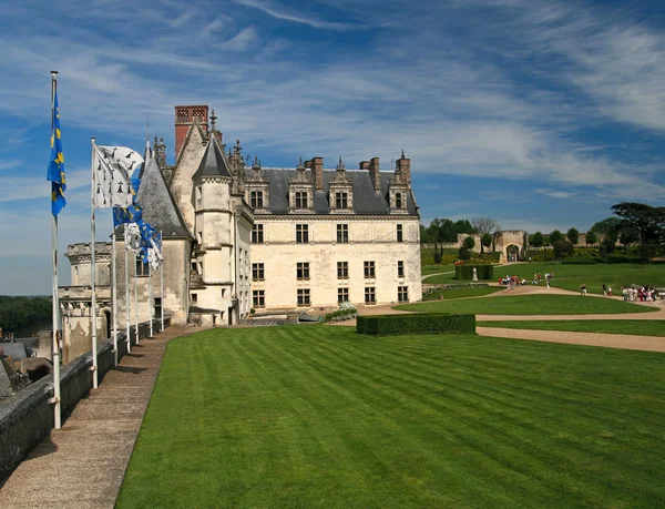 O castelo de Amboise no vale do Loire — Fotografia de Stock