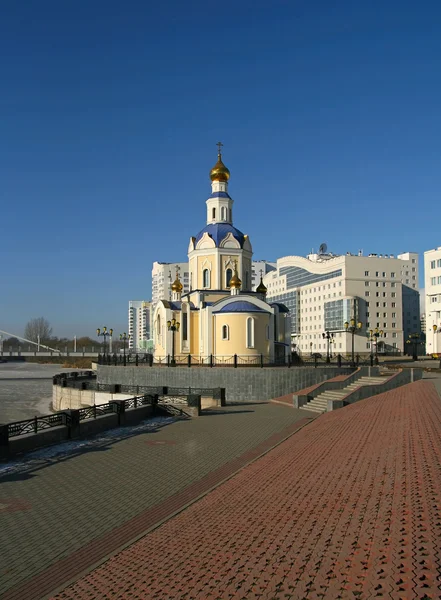 Православний храм . — стокове фото