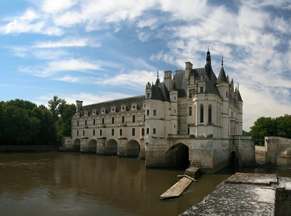 The Chateau de Chenonceau. Loire Valley — Stock Photo, Image