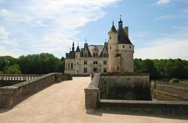 El castillo de Chenonceau. Valle del Loira — Foto de Stock