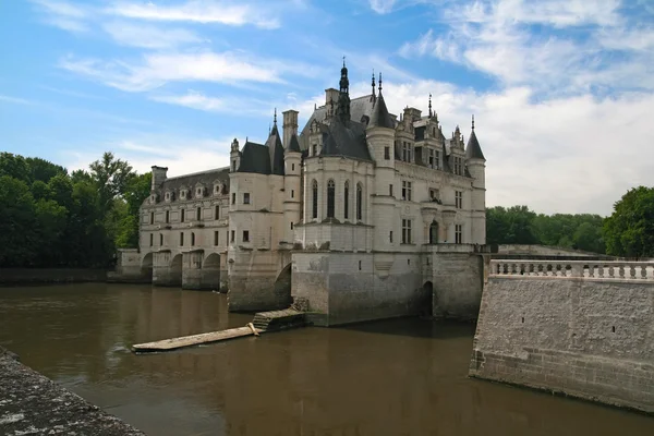 El castillo de Chenonceau. Valle del Loira — Foto de Stock