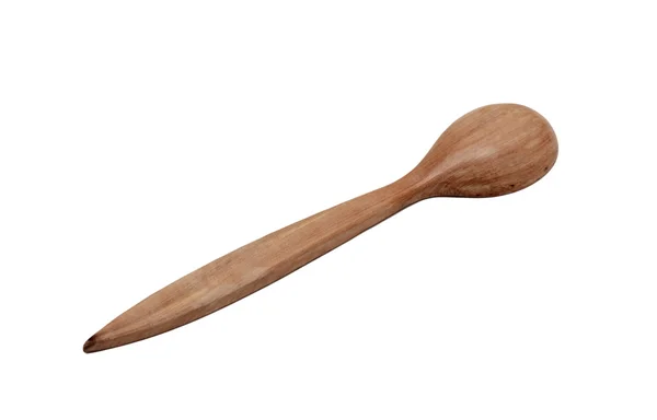 Naczynia kuchenne drewniane: łyżka — Zdjęcie stockowe