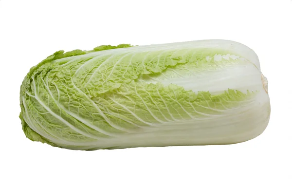 Napa lahana, üzerinde beyaz izole — Stok fotoğraf