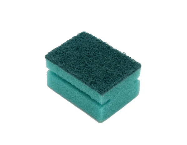 Cleaning sponge, isolated — Stock Photo, Image