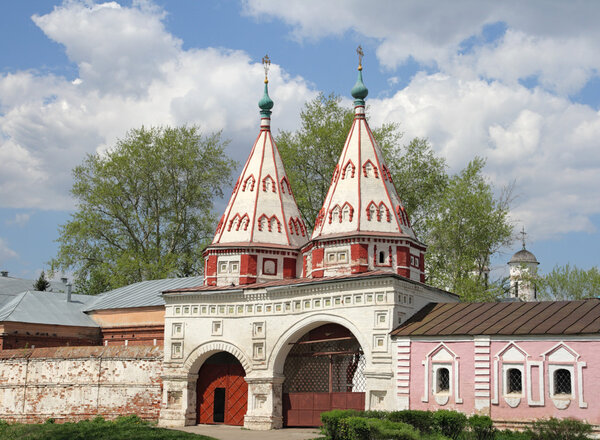 Holy Gate (1688). Monastery of Deposition of the Holy Robe. Suzdal. Golden Ring, Russia