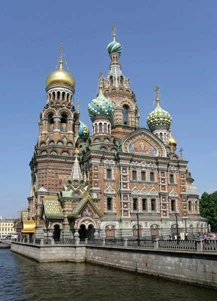 Εκκλησία του Σωτήρα στο αίμα. Αγία Πετρούπολη, Ρωσία. — Φωτογραφία Αρχείου