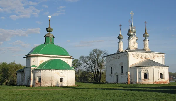 Churches. Suzdal. Golden Ring, Russia — Stock Photo, Image