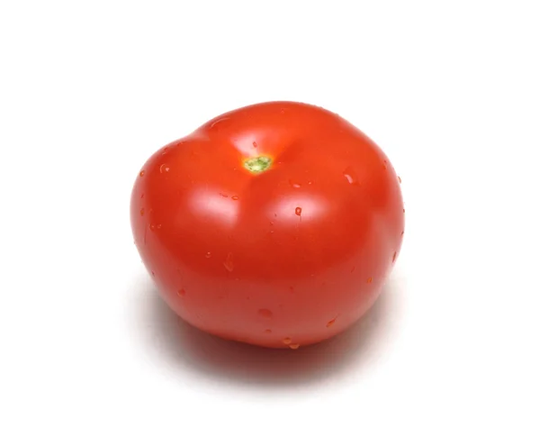 Tomate rojo, aislado — Foto de Stock
