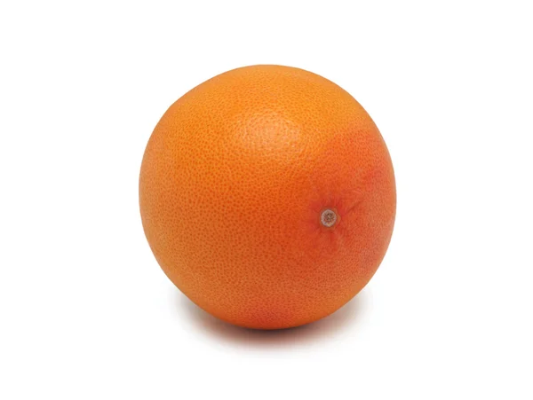 Rubinrote Grapefruit, isoliert — Stockfoto
