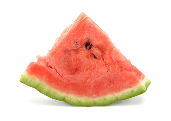Segment van de watermeloen, geïsoleerd — Stockfoto