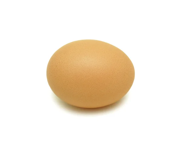 Huevo de gallina moteada, aislado —  Fotos de Stock