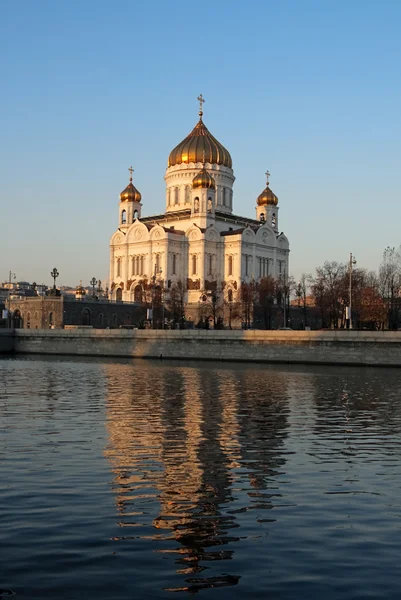 Храм Христа Спасителя, Москва, Росія Стокове Фото