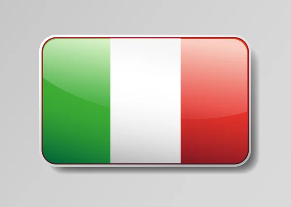 이탈리아의 국기 — 스톡 벡터
