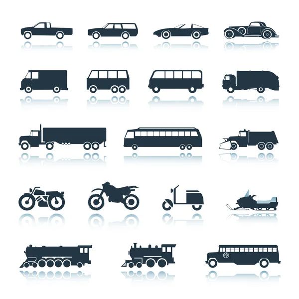 Vector icono vehículos — Archivo Imágenes Vectoriales