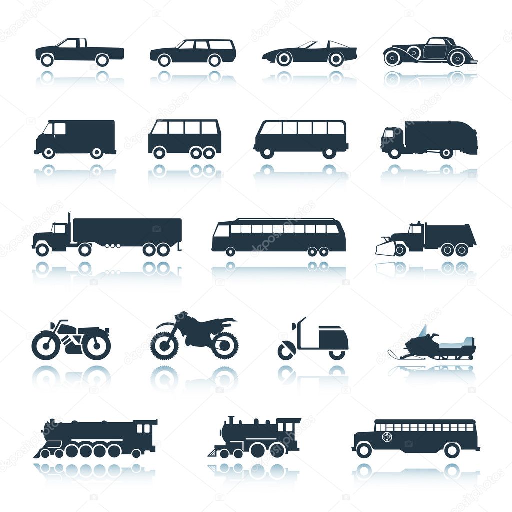 Icon Vehicles vector