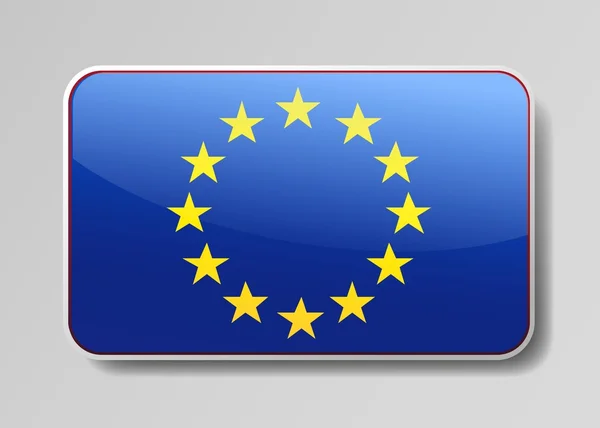 Europese vlag — Stockvector