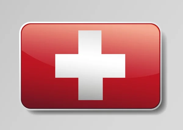 stock vector Flag of Switzerland