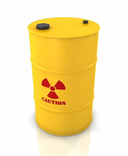 Radioactive Barrel — Stock Photo, Image