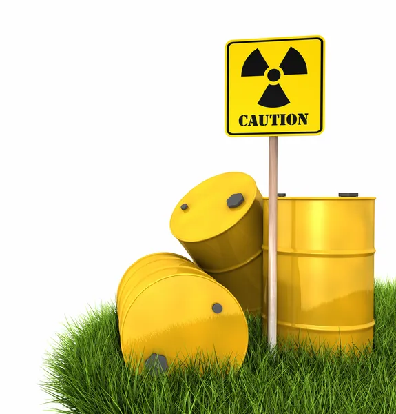 Radioactive Landfill — Stock Photo, Image