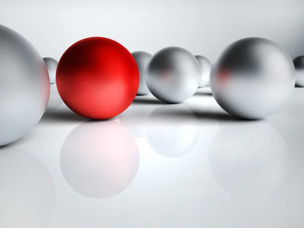 Roter Ball — Stockfoto