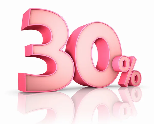 핑크 30% — 스톡 사진