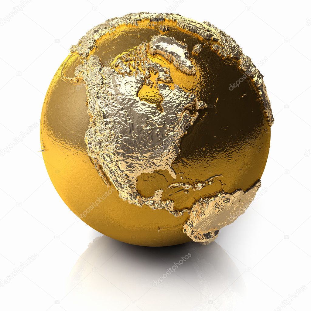 Gold Globe - North America