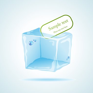 Ice cube clipart