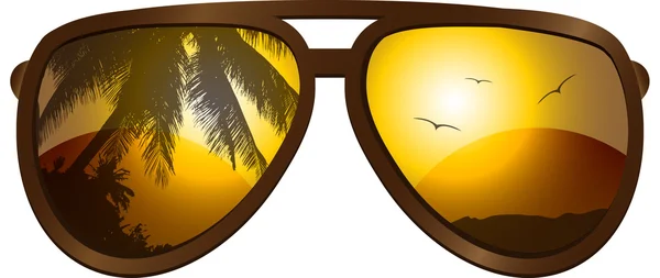 Okulary przeciwsłoneczne — Wektor stockowy