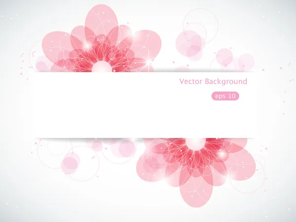Virágot háttér — Stock Vector