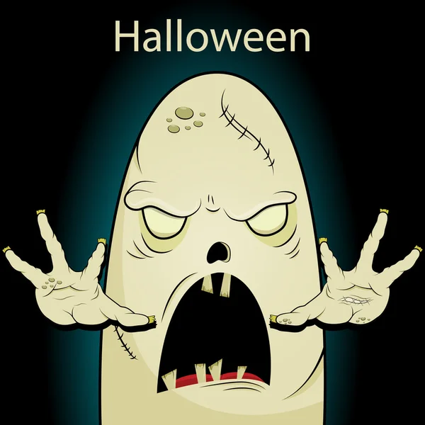 Halloween ghost — Stock Vector