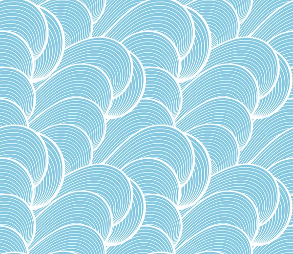 Wave seamless pattern — Stock Vector