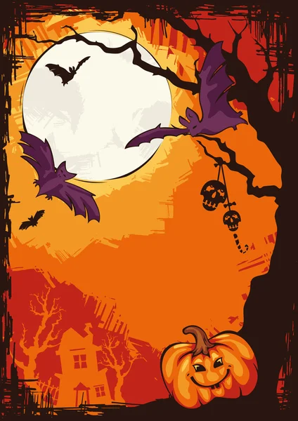 Hintergrund des Halloween-Vektors — Stockvektor