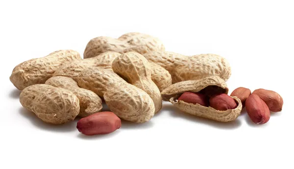 Unpeeled Peanut — Stock Photo, Image